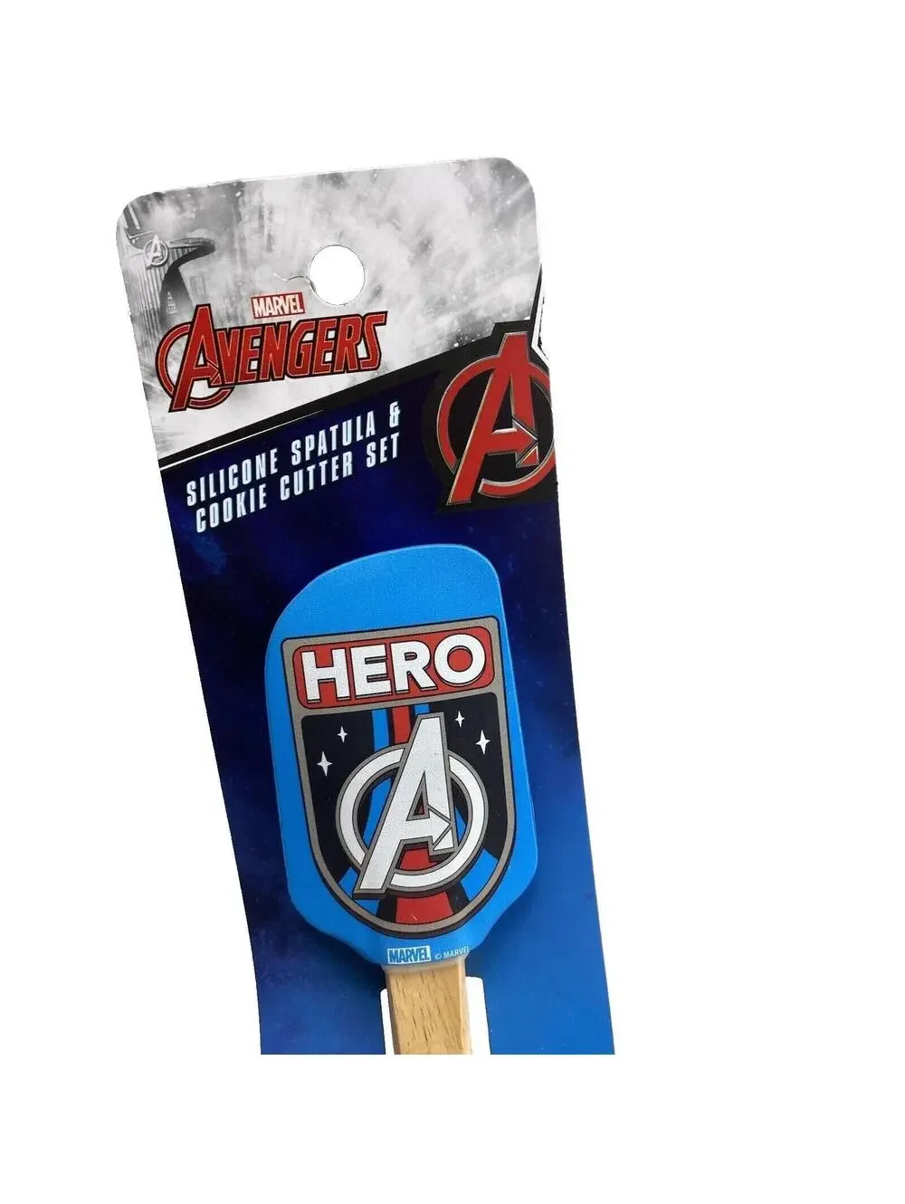 Marvel Avengers Kitchen Baking Set Spatula & Cookie Cutter for Cooking